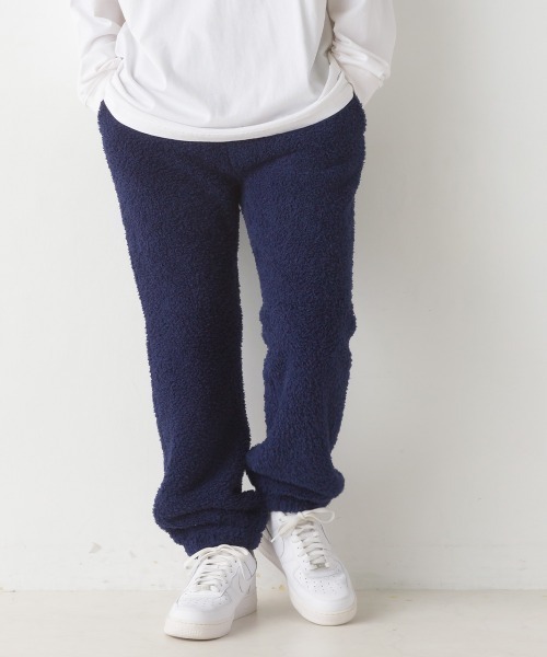 OMNES(オムネス)の「メンズあったかふわシャギーパンツ(その他パンツ・メンズ・チャコール/ネイビー・MEDIUM/LARGE)」の3枚目の写真