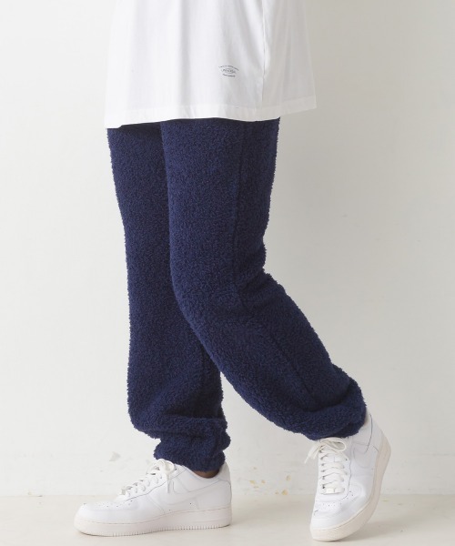 OMNES(オムネス)の「メンズあったかふわシャギーパンツ(その他パンツ・メンズ・チャコール/ネイビー・MEDIUM/LARGE)」の8枚目の写真