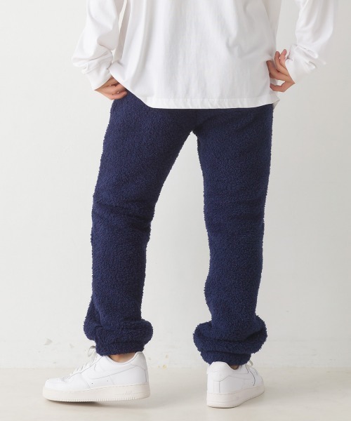 OMNES(オムネス)の「メンズあったかふわシャギーパンツ(その他パンツ・メンズ・チャコール/ネイビー・MEDIUM/LARGE)」の7枚目の写真