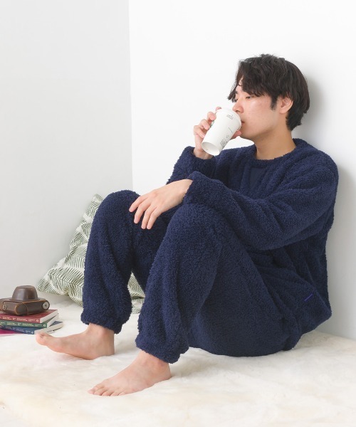 OMNES(オムネス)の「メンズあったかふわシャギーパンツ(その他パンツ・メンズ・チャコール/ネイビー・MEDIUM/LARGE)」の22枚目の写真