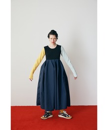 HeRIN.CYE（ヘリンドットサイ）の「Mountain form dress マウンテン 
