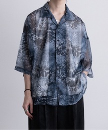 CASPER JOHN | Various dolman shirts -sheer print- / バリアスドルマンシャツ -シアープリント-(シャツ/ブラウス)