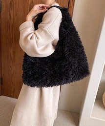 Fluffy tote bag / ボリュームファートート