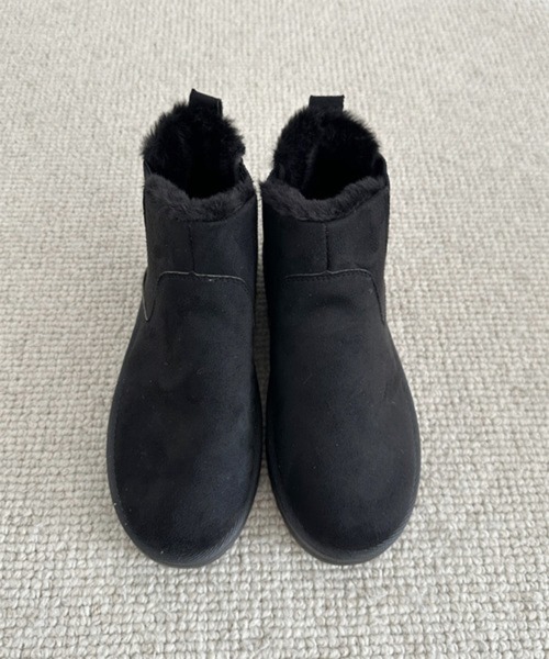 Miniministore（ミニミニストア）の「【新色追加】ムートンブーツ ブーツ モカシン 冬靴（ブーツ・レディース・アイボリー/ブラック/ブラウン/キャメル・24.5cm/23.5cm/24.0cm/23.0cm/22.5cm/25.0cm）」の16枚目の写真