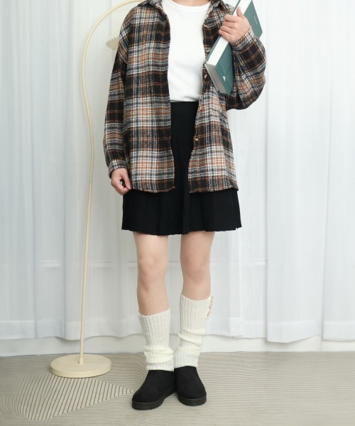 Miniministore（ミニミニストア）の「【新色追加】ムートンブーツ ブーツ モカシン 冬靴（ブーツ・レディース・アイボリー/ブラック/ブラウン/キャメル・24.5cm/23.5cm/24.0cm/23.0cm/22.5cm/25.0cm）」の14枚目の写真