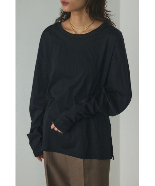 tシャツ Tシャツ curved sleeve tops(カーブスリーブトップス)