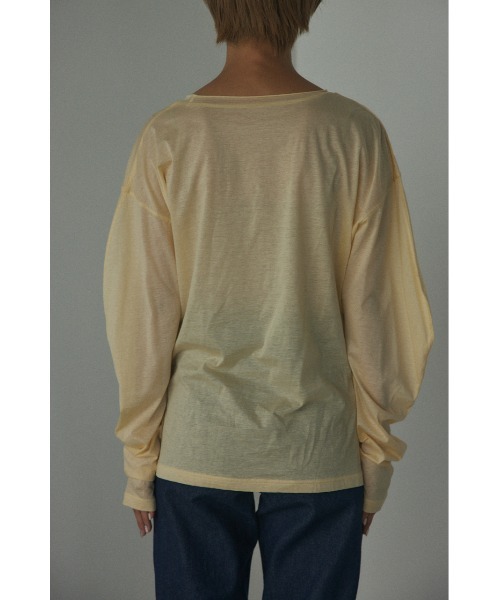 tシャツ Tシャツ curved sleeve tops(カーブスリーブトップス)