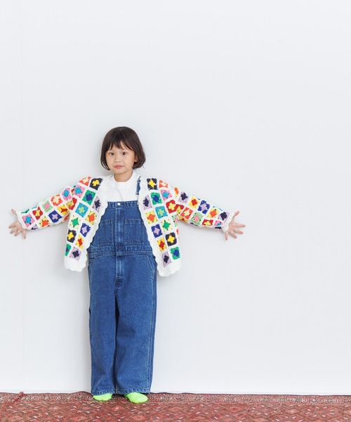 LOWRYS FARM(ローリーズファーム)の「デニムオーバーオール 993733(サロペット/オーバーオール・キッズ・ブルー/ブラック・130cm/140cm/110cm/120cm/150cm)」の12枚目の写真