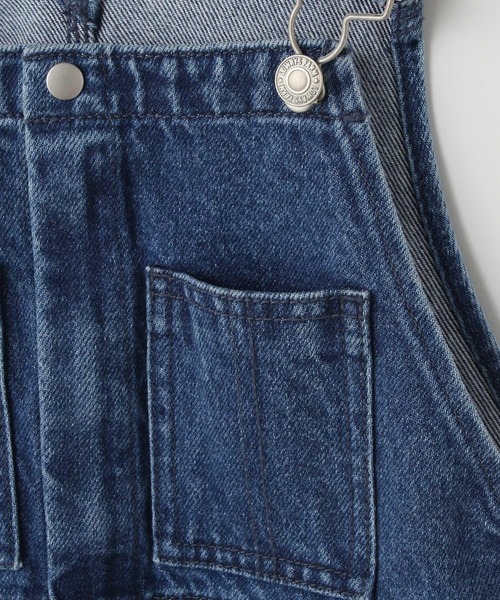 LOWRYS FARM(ローリーズファーム)の「デニムオーバーオール 993733(サロペット/オーバーオール・キッズ・ブルー/ブラック・130cm/140cm/110cm/120cm/150cm)」の20枚目の写真