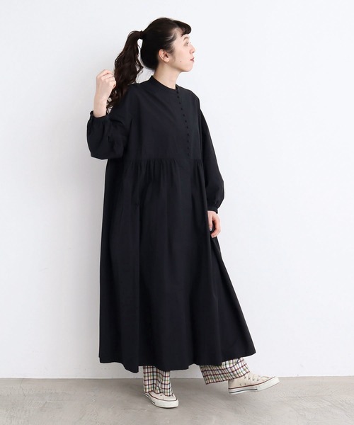 l'atelier du savon（アトリエドサボン）の「タイプライター　ころころボタンワンピース（ワンピース・レディース・ブラック/ピンク/ホワイト・FREE）」の8枚目の写真