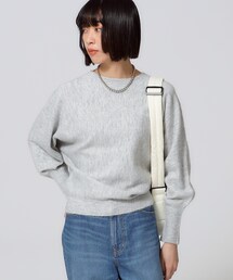 GALLEST | リラックスラメクルーニット(ニット/セーター)