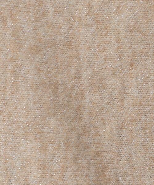 GALLEST（ギャレスト）の「リラックスラメクルーニット（ニット/セーター・レディース・ピンク系/ライトグレー/ライトベージュ/チャコールグレー・38）」の21枚目の写真