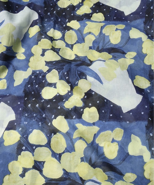 mudoca(ムドカ)の「【彼の憂い】プリントワンピース(ワンピース・レディース・ネイビー/テラコッタ・FREE)」の8枚目の写真