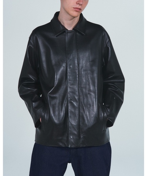 SOPHNET.（ソフネット）の「LEATHER JACKET（ブルゾン・メンズ・ブラック・LARGE/MEDIUM/SMALL/X-LARGE）」の7枚目の写真