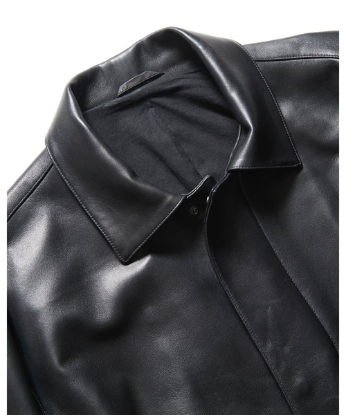 SOPHNET.（ソフネット）の「LEATHER JACKET（ブルゾン・メンズ・ブラック・LARGE/MEDIUM/SMALL/X-LARGE）」の6枚目の写真