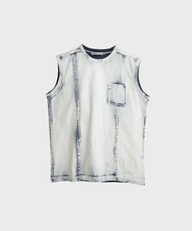 JOHN LAWRENCE SULLIVAN | BLEACHED JERSEY SLEEVELESS TOP(その他トップス)