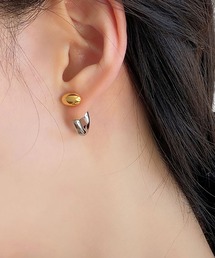 Cモチーフ2wayピアス