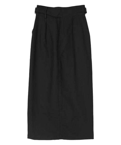 UR'S（ユアーズ）の「リネンライクサイドベルトデザインタイトスカート（スカート・レディース・アイボリー/ブラック/サンドベージュ/ブルー系その他・L/M/S）」の20枚目の写真