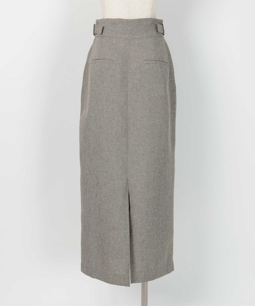 UR'S（ユアーズ）の「リネンライクサイドベルトデザインタイトスカート（スカート・レディース・アイボリー/ブラック/サンドベージュ/ブルー系その他・L/M/S）」の13枚目の写真