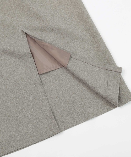 UR'S（ユアーズ）の「リネンライクサイドベルトデザインタイトスカート（スカート・レディース・アイボリー/ブラック/サンドベージュ/ブルー系その他・L/M/S）」の17枚目の写真