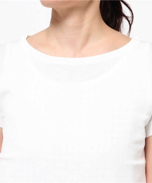 La TOTALITE(ラトータリテ)の「レースタンクツキプルオーバー◆(ニット/セーター・レディース・ブラック/ホワイト/ブルー系その他・FREE)」の8枚目の写真