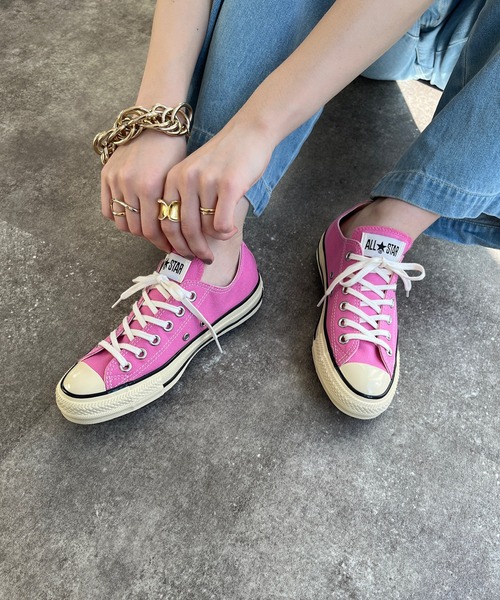 DouDou（ドゥドゥ）の「【CONVERSE/コンバース】ALL STAR AGEDCOLORS OX（スニーカー・レディース・ピンク/グリーン系その他・24.5cm/24cm）」の8枚目の写真