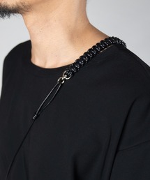 WALK IN CLOSET(EH[NCN[[bg)SENTI_LEATHER BRAID MULTI STRAP(lbNX)