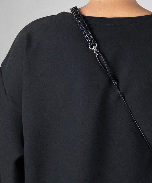 SENTI_LEATHER BRAID MULTI STRAP 【公式通販】