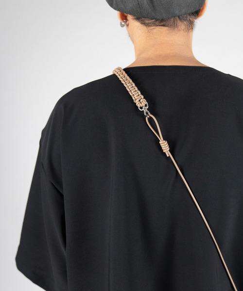 SENTI_LEATHER BRAID MULTI STRAP 【公式通販】
