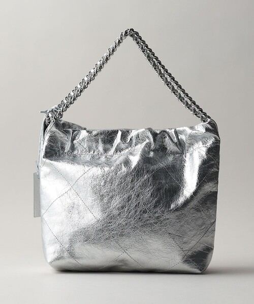 marco masi（マルコマージ）の「【別注】＜MARCO MASI＞Chain Shoulder/SILVER（ショルダーバッグ・レディース・シルバー・FREE）」の4枚目の写真