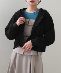 Cheek | クロップドZIPパーカー(パーカー)