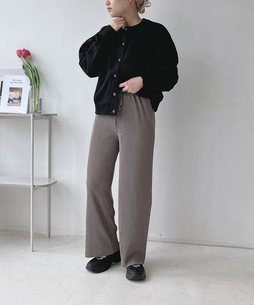 〈新品タグ付き〉BELPER プリーツパンツ セール】◎カットOK!! プリーツパンツ（その他パンツ）｜AS KNOW
