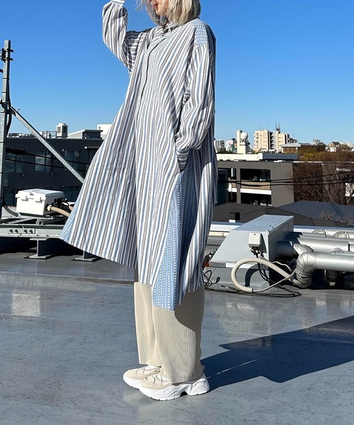 AS KNOW AS plus（アズノゥアズプラス）の「◎カットOK!! プリーツパンツ（その他パンツ・レディース・モカ/グレイッシュベージュ/ブラック系/ブラウン系/ブルー系/ピンク系/ブラック/アイボリー系/グレー系/ブラック系1/アイボリー系1/グレー系1・FREE）」の19枚目の写真