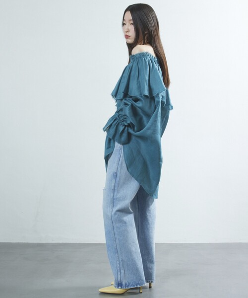 ブラウス シャツ Firsthand/ファーストハンド マルチウェイラミーオフショルブラウス レディース Firsthand ブラウス シャツ Firsthand/ファーストハンド マルチ