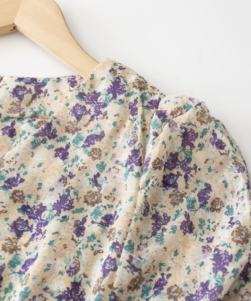 花柄半袖ワンピース | outlet | axes femme online shop