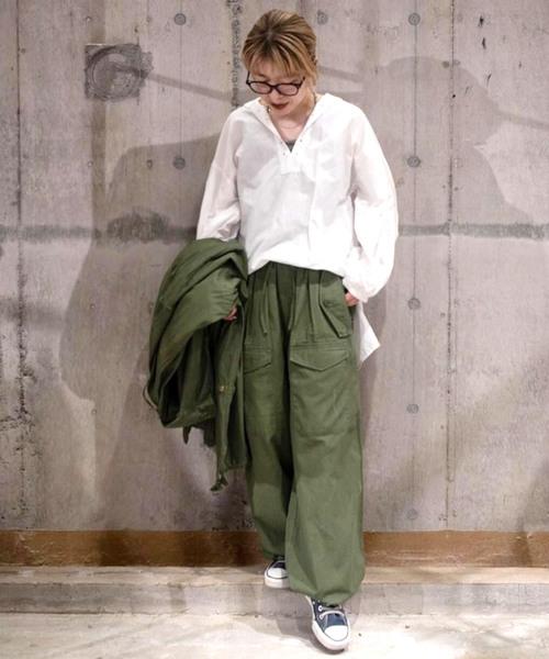 JOURNAL STANDARD LUXE（ジャーナルスタンダード　ラックス）の「【TICCA/ティッカ】MODS COAT（モッズコート・レディース・カーキ・FREE）」の21枚目の写真