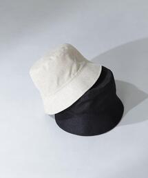 ◇リネンライクバケットハット