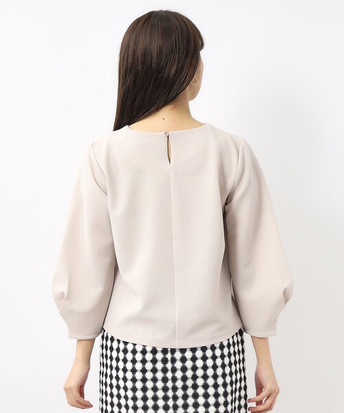 index（インデックス）の「◆アシメタックプルオーバー【洗濯機洗い可】（Tシャツ/カットソー・レディース・ライトイエロー系/ナチュラル/オフホワイト/ネイビー・36/42/38/40）」の19枚目の写真