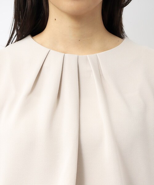 index（インデックス）の「◆アシメタックプルオーバー【洗濯機洗い可】（Tシャツ/カットソー・レディース・ライトイエロー系/ナチュラル/オフホワイト/ネイビー・36/42/38/40）」の20枚目の写真