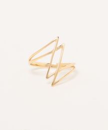 K18ダイヤデザインリング（リング）｜con affetto(original)（コン