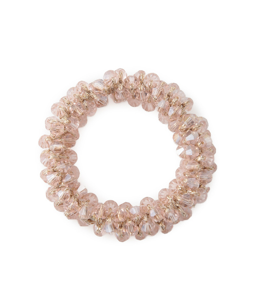 ROPE' PICNIC（ロペピクニック）の「ボリュームビーズポニーセット（ヘアゴム・レディース・ブラック/ピンク/キナリ・FREE）」の8枚目の写真