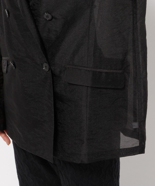 LEPSIM（レプシィム）の「【FOR I SERIES】シアージャケット　111705（テーラードジャケット・レディース・アイボリー/ブラック・FREE）」の3枚目の写真