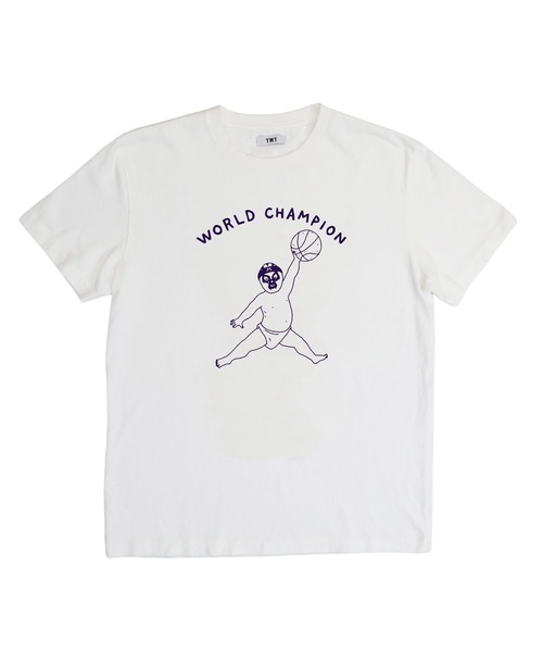 DRY COTTON JERSEY S/STEE( BASKET BABY)（Tシャツ/カットソー）｜TMT（ティーエムティー）