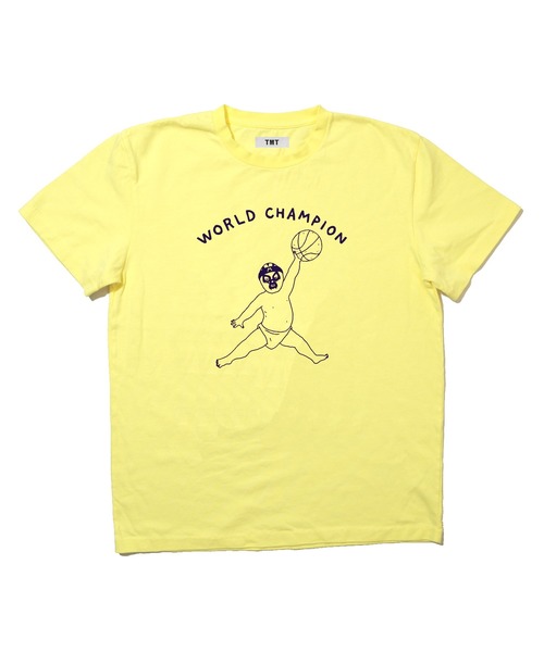 DRY COTTON JERSEY S/STEE( BASKET BABY)（Tシャツ/カットソー）｜TMT（ティーエムティー）