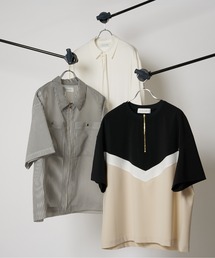 CULLNI クルニ バイカラー半袖Tシャツ CULLNI クルニ バイカラー半袖Tシャツ（CULLNI(クルニ) Tシャツ