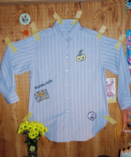 セール】＜SAKURAIMARIA×RAGEBLUEコラボ＞刺繍ワッペンストライプ