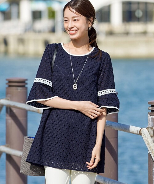 あこりん様ご確認用、レオナールチュニック セール】 ギローシュプリントチュニック （チュニック）｜TABASA