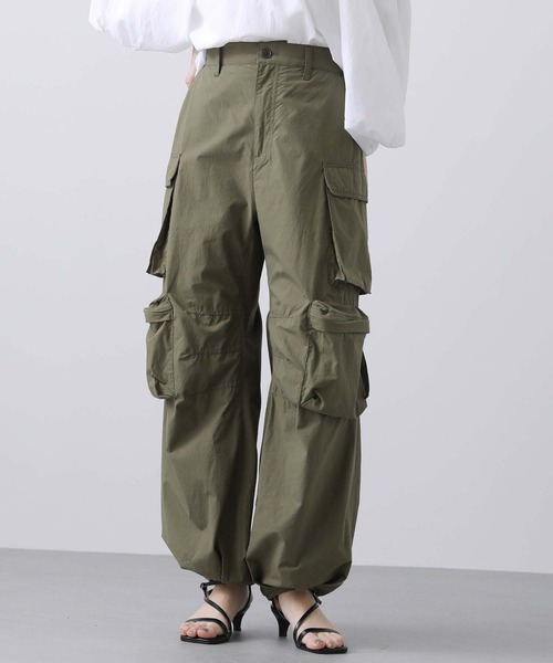 Gready Brilliant(グレディブリリアン)の「Upperカーゴパンツ(カーゴパンツ・レディース・カーキ・1)」の1枚目の写真