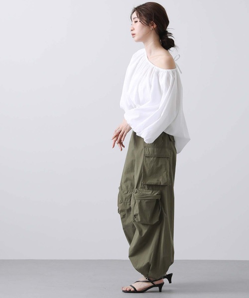 Gready Brilliant(グレディブリリアン)の「Upperカーゴパンツ(カーゴパンツ・レディース・カーキ・1)」の17枚目の写真