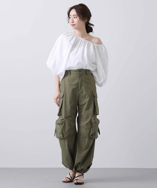 Gready Brilliant(グレディブリリアン)の「Upperカーゴパンツ(カーゴパンツ・レディース・カーキ・1)」の19枚目の写真